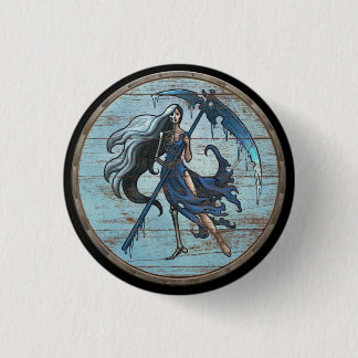 Viking Shield Button - Hel