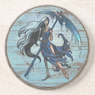 Viking Shield Coaster - Hel