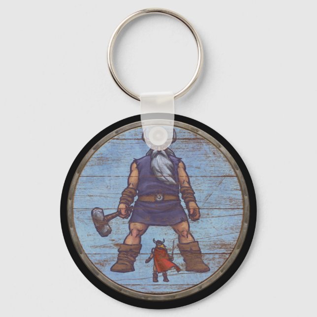 Viking Shield Keychain - Jotun (Front)