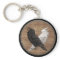 Viking Shield Keychain - Odin's Ravens