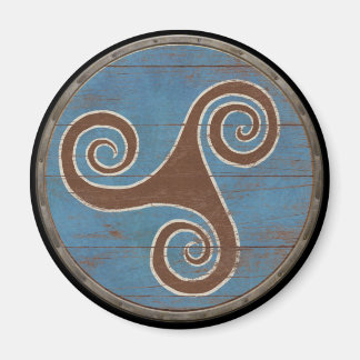 Viking Shield Magnet - Triskele