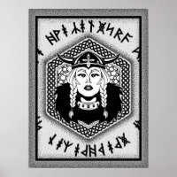 Viking Shield Maiden Celtic Warrior