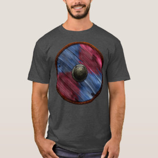 Viking Shield quarters red blue T-Shirt