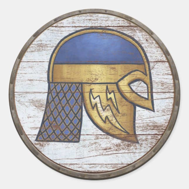 Viking Shield Sticker - Helm (Front)