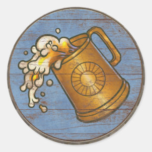 Viking Shield Sticker - Tankard