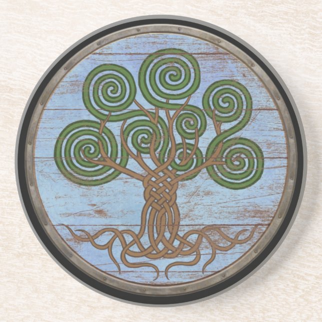 Viking Shield - Yggdrasil Coaster (Front)