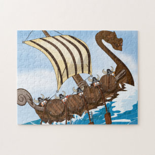 Viking Ship Jigsaw Puzzle