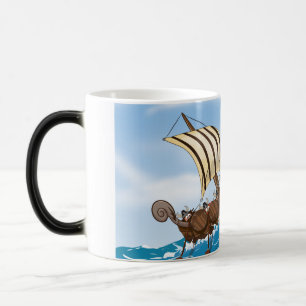 Viking Ship Magic Mug
