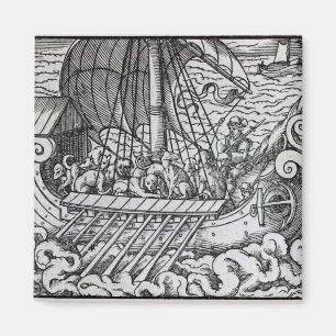 Viking Ship Magnet