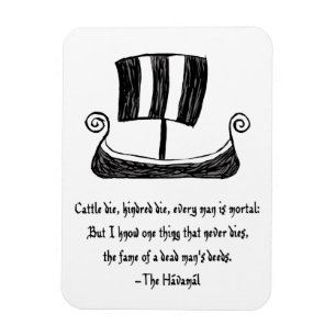 Viking Ship Magnet