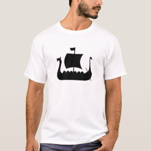 Viking Ship Pictogram T-Shirt