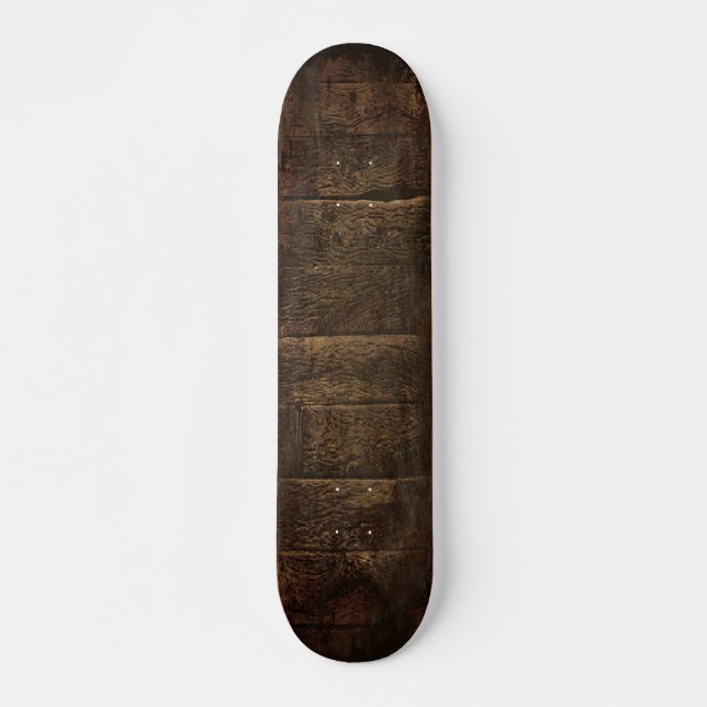 Viking Ship Plank Skateboard (Front)