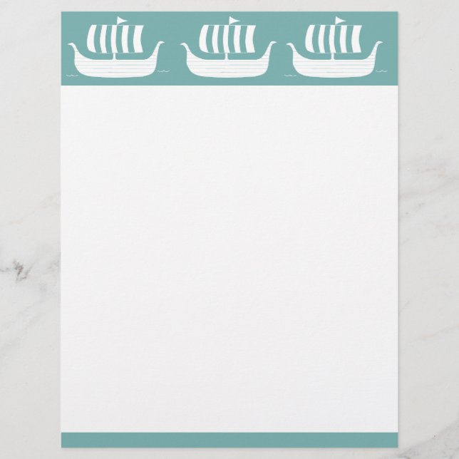 Viking ships letterhead (Front)