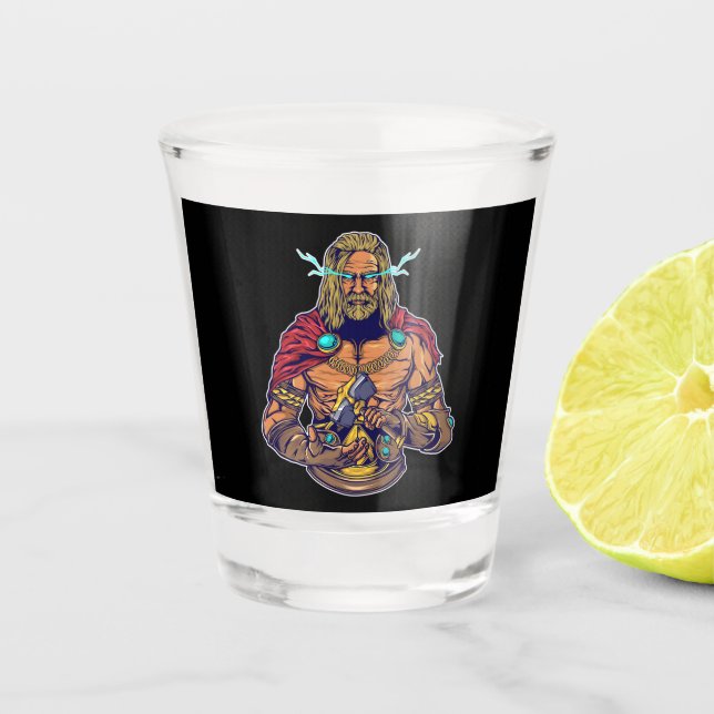 Viking Shot Glass (Front)