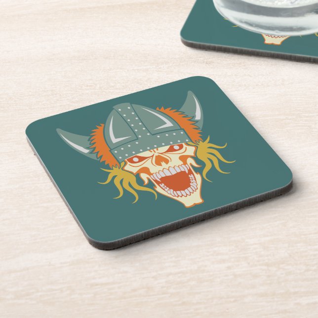 VIKING skull custom coasters (Left Side)