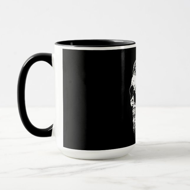 Viking Skull Mug (Left)