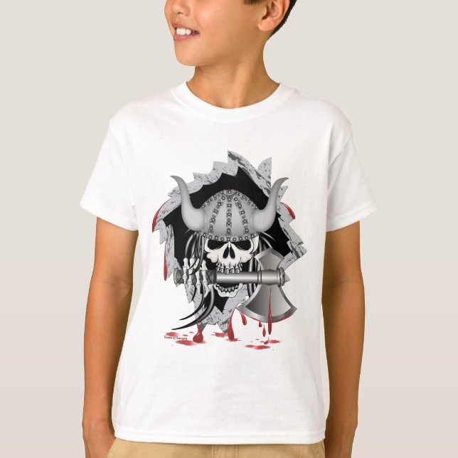 Viking Skull T-Shirt (Front)