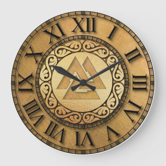 Viking Spirit Large Clock