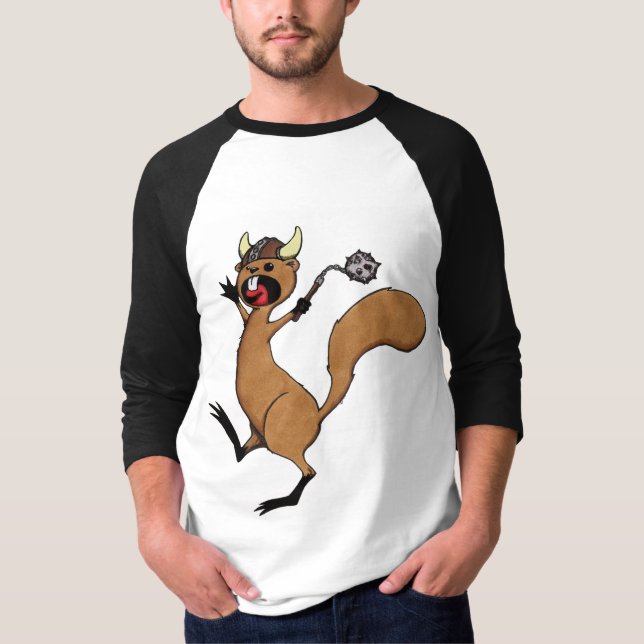 Viking Squirrel T-Shirt (Front)
