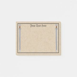 Viking Sword Post-it Notes