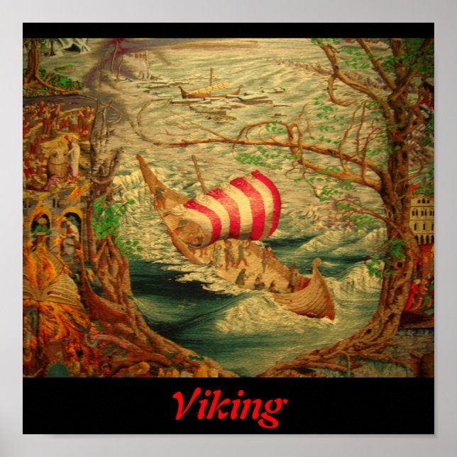 Viking Tapestry Poster (Front)