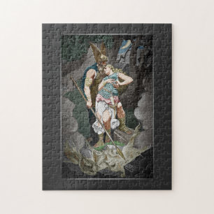 VIKING THEME WEDDING ANNIVERSARY    JIGSAW PUZZLE