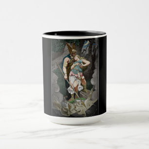 VIKING THEME WEDDING ANNIVERSARY    MUG