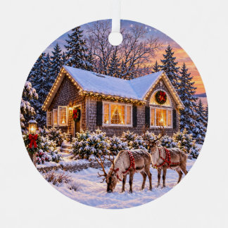 Viking Trail Cabin 2026 Christmas Ornament