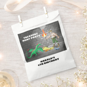 Viking Treasure Hunt Party Birthday Favour Bag