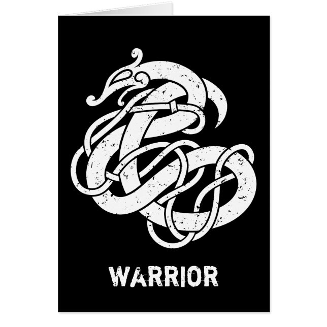 Viking Urnes Style Snake (Front)