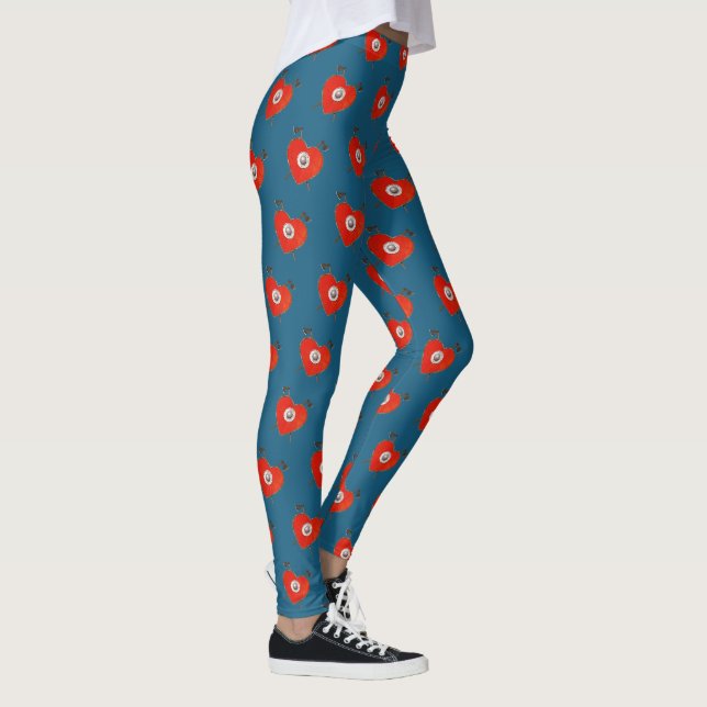 Viking Valentine Leggings (Right)