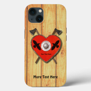Viking Valentine - Raven iPhone 13 Case