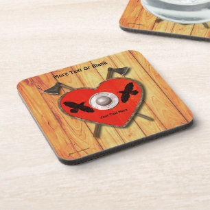 Viking Valentine - Raven Coaster