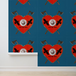 Viking Valentine - Raven Wallpaper