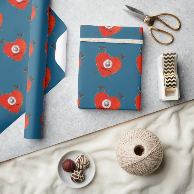 Viking Valentine Wrapping Paper (Crafts)