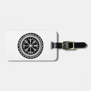 Viking Vegvisir Compass Luggage Tag
