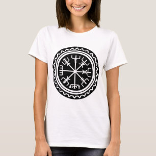 Viking Vegvisir Nautical Compass T-Shirt