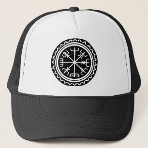 Viking Vegvisir Nautical Compass Trucker Hat