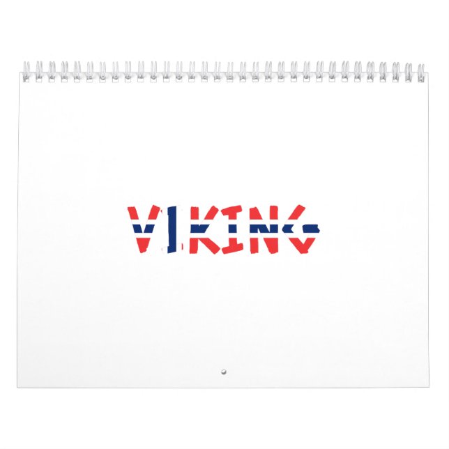 Viking Vikings Norway - Gift Idea Calendar (Cover)