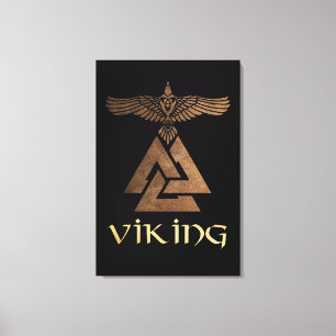 Viking Warrior Canvas Print