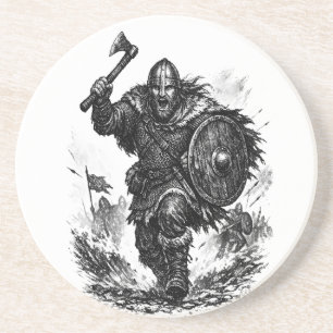 Viking Warrior Charge – Ink Battle Coaster