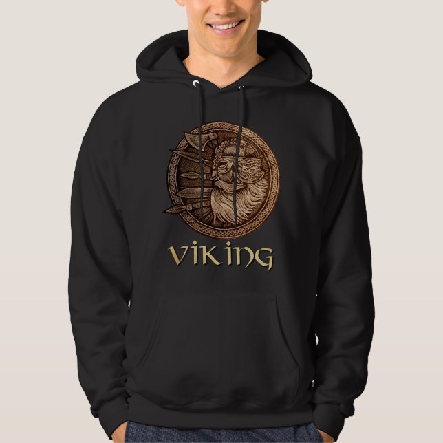 Viking Warrior Hoodie (Front)