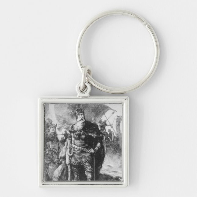 Viking Warrior Key Ring (Front)