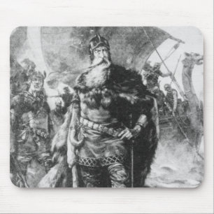 Viking Warrior Mouse Pad