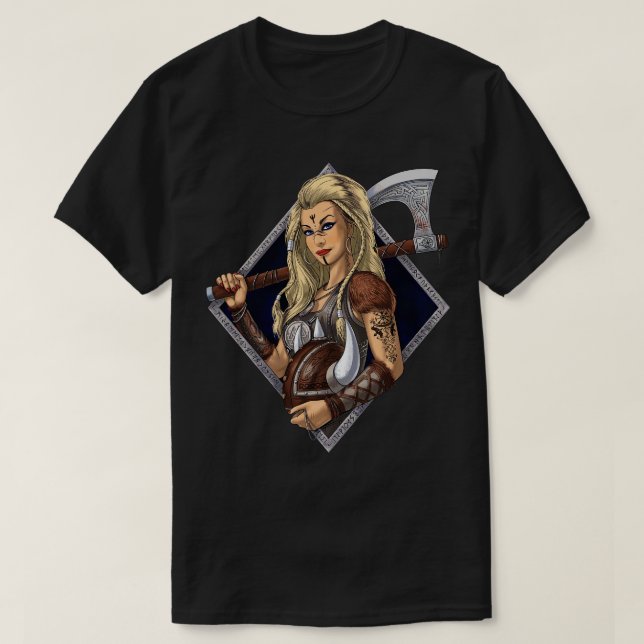 Viking Warrior T-Shirt (Design Front)