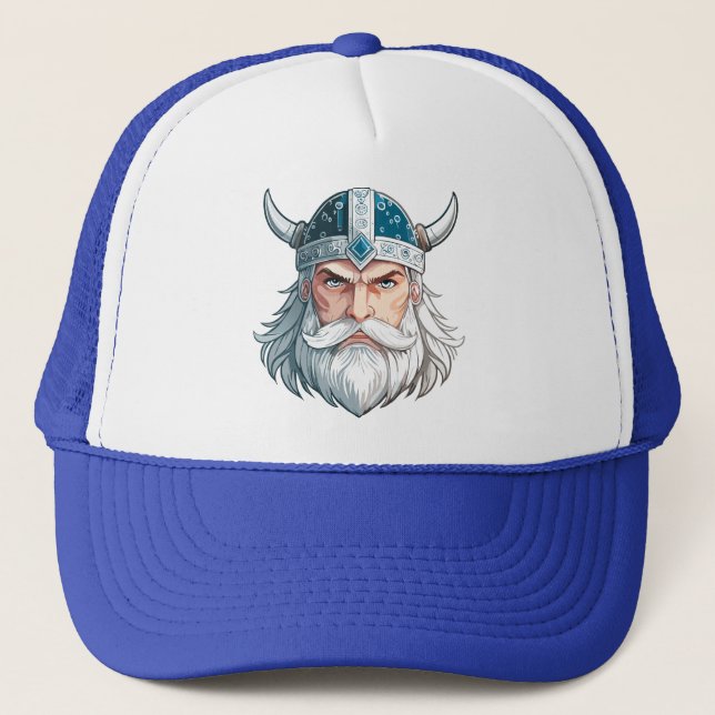 viking warrior trucker hat (Front)