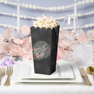 Viking Wolf & Roses. A stylised wolf's head, Favour Box