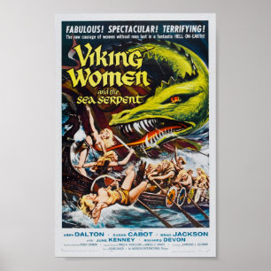 Viking Women and the Sea Serpent Movie Poster