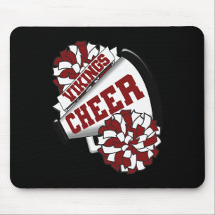 Vikings Cheer Ck To School Cheerleading Spirit M Mouse Pad
