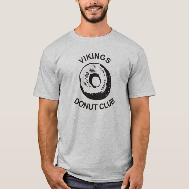 Vikings Doughnut Club T-Shirt (Front)